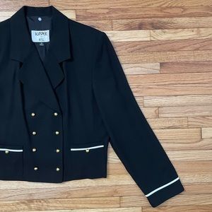 Vintage Black Blazer